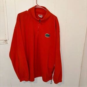3. Mens Red Oak Mid Zip University Of Florida Gators Sweatshirt Size XL